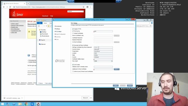 Install SiteScope on windows with SSL смотреть онлайн