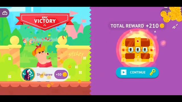 Bowmasters Betty's Watermelon Fight With Oldman,Pupil,YoungTree,Shoveldemon Gameplay