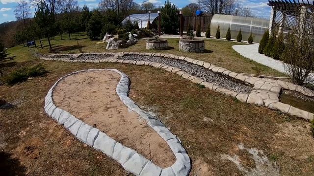 Клумба.Цветник на участке своими руками.Клумба на даче. Клумба своими руками.