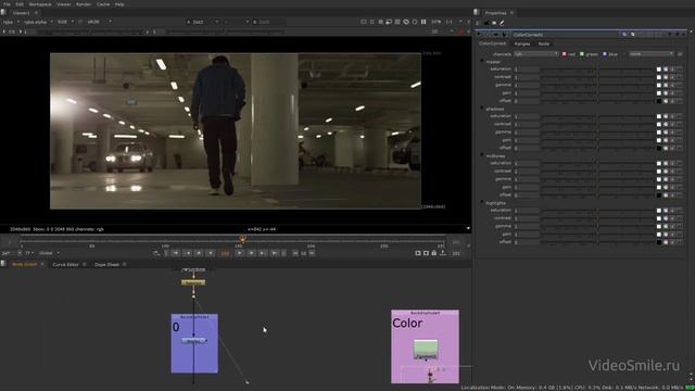 Композитинг в Nuke. Урок 6. Работа с цветом в Nuke