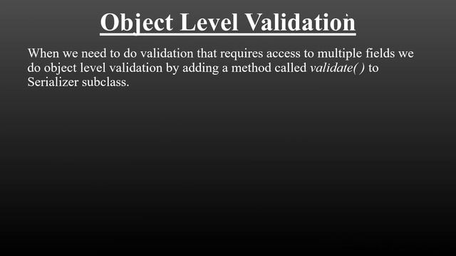 Validation in Django REST Framework (Hindi) смотреть онлайн