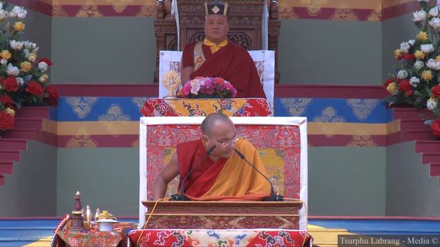HH Karmapa teaching on Vajradhara Lineage Prayer - Chinese - Session 1 of 3 смотреть онлайн