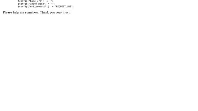 NGINX + Codeigniter doesnt work can't access controllers and send parameters to controllers смотреть онлайн