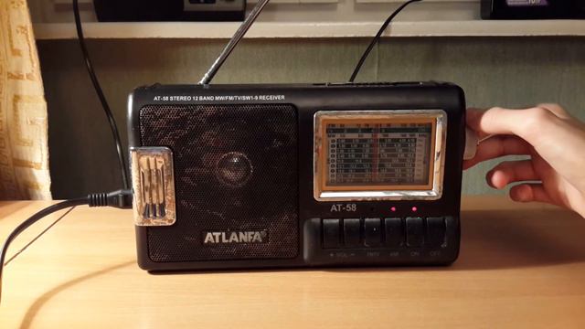 Обзор Радиоприёмника ATLANFA AT 58 MW FM TV SW смотреть онлайн