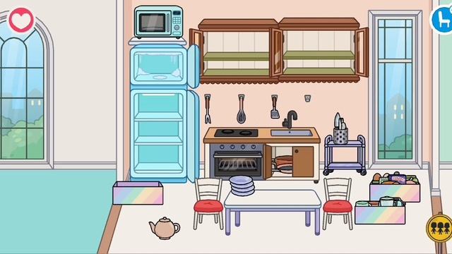 ОБУСТРОЙСТВО КУХНИ В ТОКА БОКА☺️? смотреть онлайн