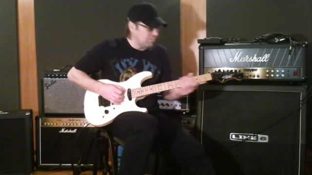 Fender Strat HM with Dimarzio Fast Track 2 (bridge) смотреть онлайн