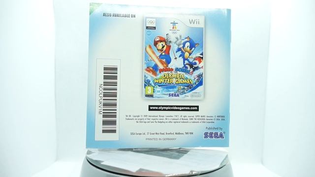 Mario Sonic Olympic Winter Games Nintendo DS Instruction Booklet NO GAME Eng NDS смотреть онлайн