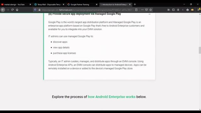 Google Android Enterprise Associate Certification I Google Partner Training I Part 1 смотреть онлайн