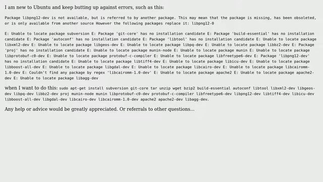 Ubuntu: Unavailable repository смотреть онлайн