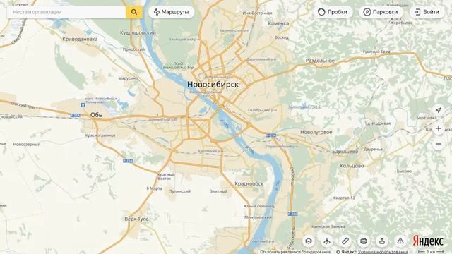 Mebel-novisibirsk.ru: 6. Карта Новосибирска - магазины недорогой мебели