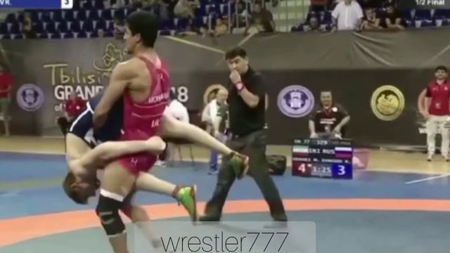 Шок 😱! Судья не знает кому дать бал? #борьба смотреть онлайн
