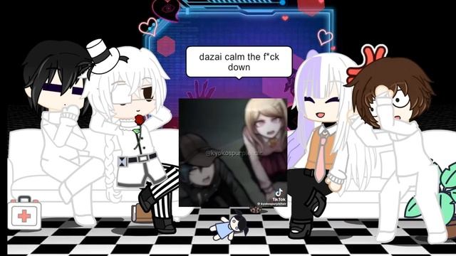 BSD (prison acc) react to fyodor's sister as Miu iruma {unfinished} смотреть онлайн