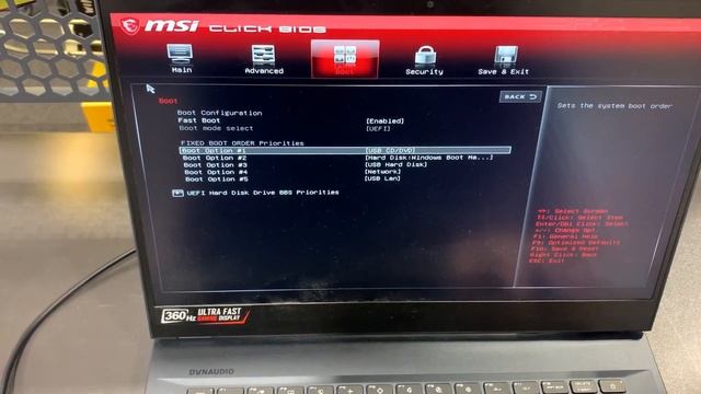 MSI Raider GE66 Gaming Laptop - How To Enter Bios (UEFI) & Boot Menu Options смотреть онлайн