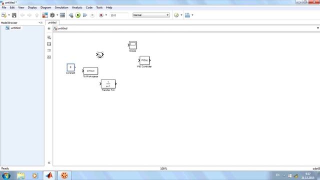Моделирование ПИД регулятора