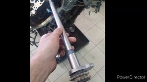 W212 M272 Замена цепи, ремкомплект балансирного вала