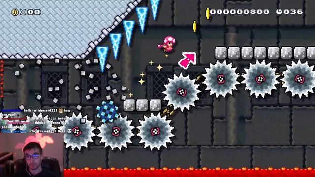I'm Playing AMONG US IMPOSTOR in Super Mario Maker 2?! смотреть онлайн