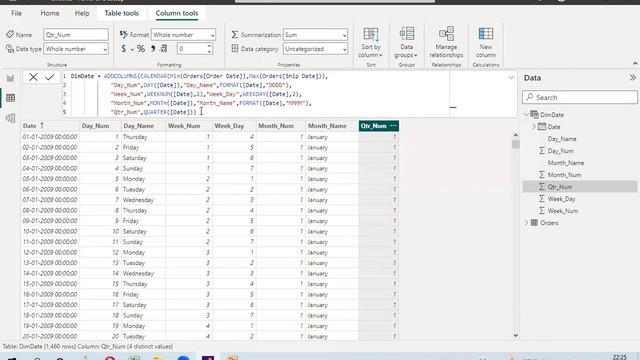Power BI Calender and Fiscal Year Table with Dax смотреть онлайн