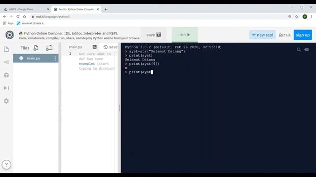Python Char dan String смотреть онлайн