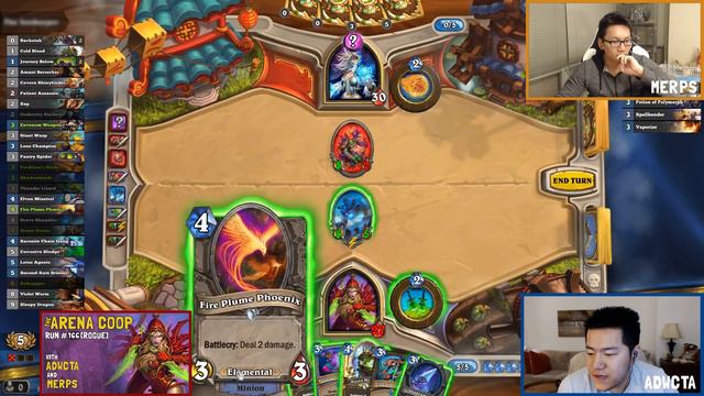 Hearthstone Arena Coop #166 (Rogue) смотреть онлайн