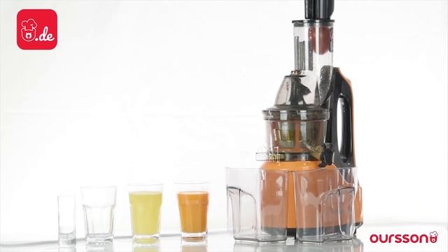 Premium Entsafter aus Tritan mit Press-Schnecke OURSSON JM7002 смотреть онлайн