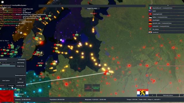USSR invades the west Rise of Nations Roblox смотреть онлайн