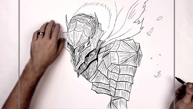 How To Draw Guts Armour | Step By Step | Berserk смотреть онлайн