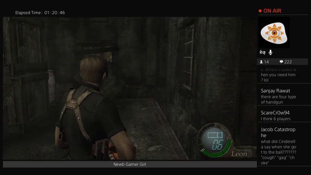Noob Girl Gamer plays Resident Evil 4 #1 смотреть онлайн