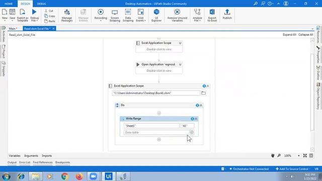 Fetching Data from Excel (.xlsm) and Entering into Desktop Application смотреть онлайн