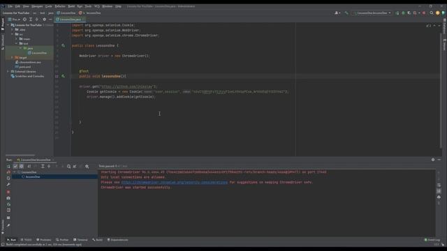 Что такое Selenium WebDriver? | Работа с Cookie в Selenium WebDriver смотреть онлайн