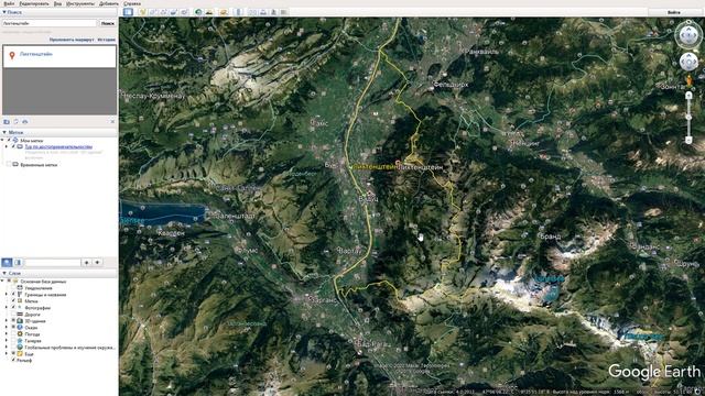 Где находится Лихтенштейн на карте мира? С кем граничит? смотреть онлайн