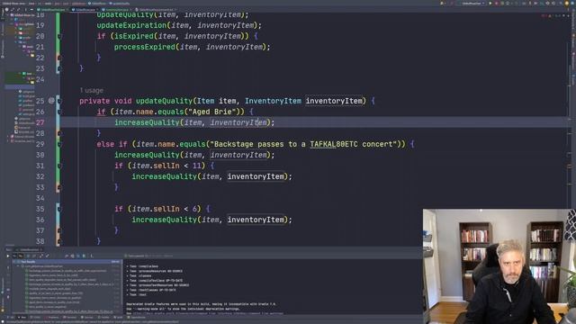 Refactoring - The Gilded Rose Kata (in Java) смотреть онлайн