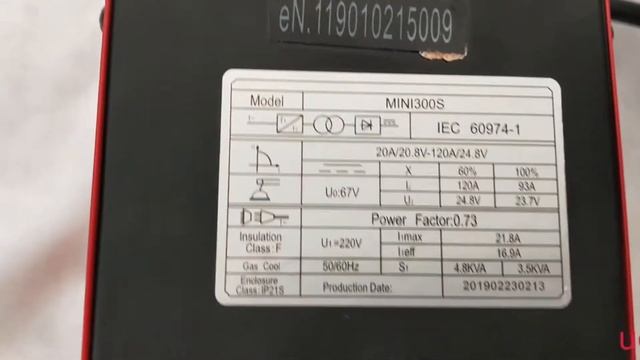 Light weight handy welding machine Edon Mini 300 s - less than 200 grams - udemandme.com смотреть онлайн