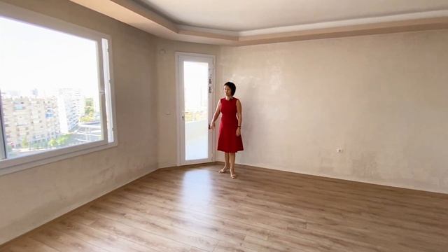 Квартира 2+1 с видом на море и горы. Мерсин недвижимость Турция смотреть онлайн