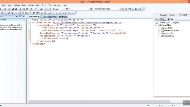 Master page and TreeView control смотреть онлайн