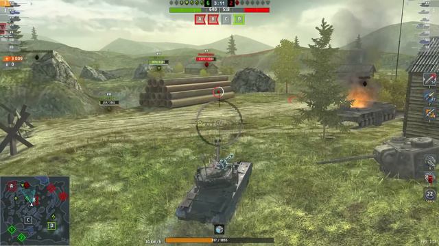 Progetto 46 & Emil 1951 - Bộ đôi băng đạn Châu Âu | World of Tanks Blitz смотреть онлайн