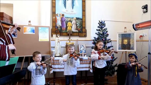 Відкритий урок за методом Ш. Сузукі. Клас Драбик І. П. Скрипкова студія "Крещендо". смотреть онлайн