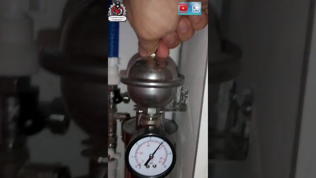 Как отрегулировать гасители гидроударов для квартиры и какой давление накачивать и как настроить. смотреть онлайн