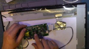 #вкопилку Ремонт монитора LG W1943C. Двойная неисправность.