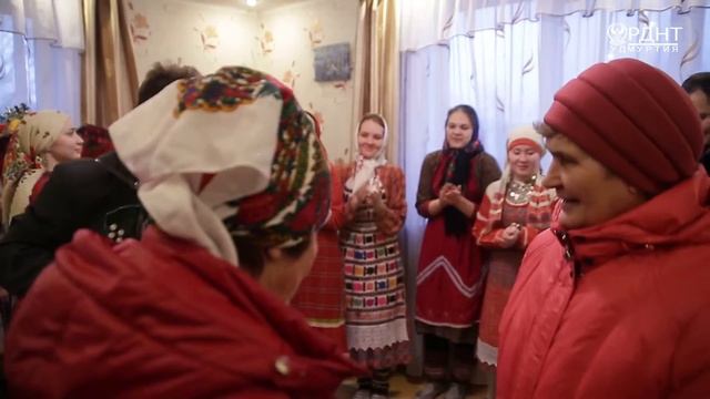 Сӥзьыл пӧртмаськон (осеннее ряженье). Селтинский район, д. Старая Монья. смотреть онлайн