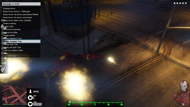 GTA V Моды: Крутой мод на железного человека! смотреть онлайн