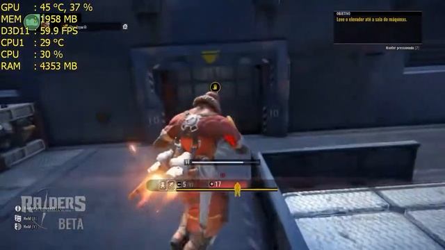 Raiders of the Broken Planet Open Beta on AMD FX 8300 + GTX 1050 Ti (Ultra Settings) смотреть онлайн