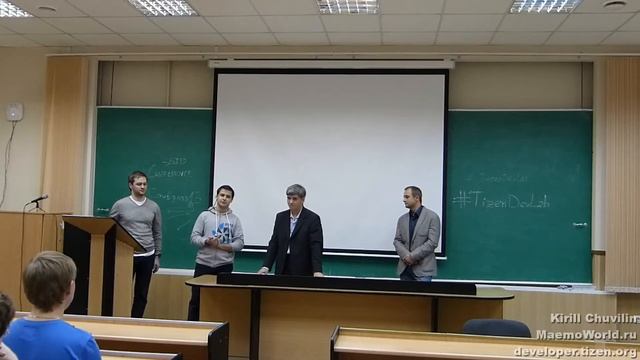 Закрытие Tizen Hackathon в Петрозаводске смотреть онлайн