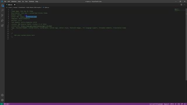How to Setup & Customize Elementor Hello Child Theme смотреть онлайн