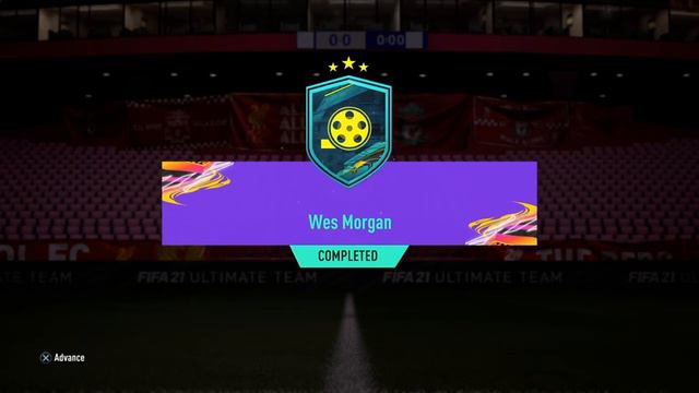 WES MORGAN SBC COMPLETED!!! Fifa 21 Ultimate Team смотреть онлайн