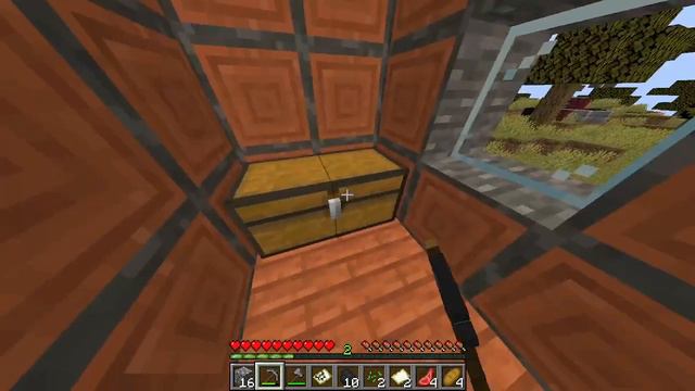 Прохождение хоррор сборки . Автор сборки в описании. #minecraftsurvival #horrorstories