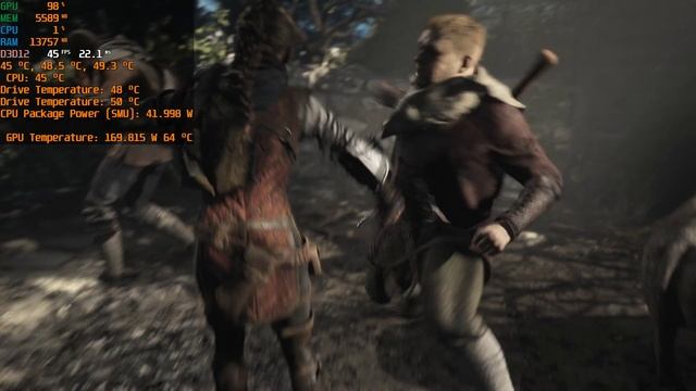A Plague Tale Requiem : RTX 3060 12 GB + Ryzen 5700X : ULTRA : DOF LOW DLSS Balance : Gameplay4 смотреть онлайн