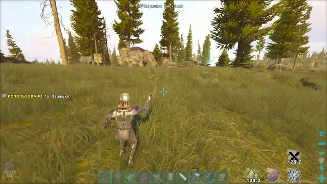 Начало БОЛЬШОГО ВЫЖИВАНИЯ в Ark Survival Evolved #1 смотреть онлайн