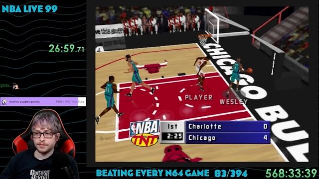 Beating EVERY N64 Game - NBA Live 99 (83/394) смотреть онлайн