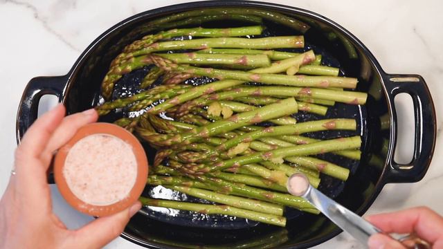 10 MINUTE AIR FRYER ASPARAGUS | how to cook asparagus in air fryer | air fried asparagus смотреть онлайн
