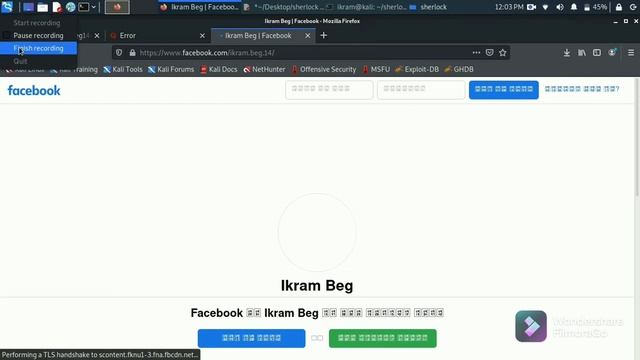 information gathering whit sherlock смотреть онлайн